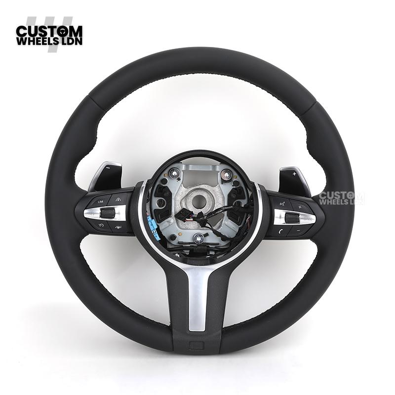 BMW Custom Steering Wheel | M-Sport Style | Complete Plug & Play | Fits 1/2/3/4 Series + more | Older Models