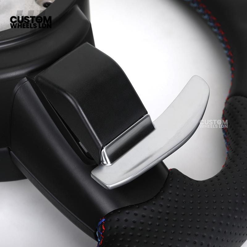 BMW Custom Steering Wheel – Smooth & Perforated Leather with M-Stitching | Fits F20 F22 F30 F32 F36 F10 F06 F13 X1 X3 X4 X5 X6 + More