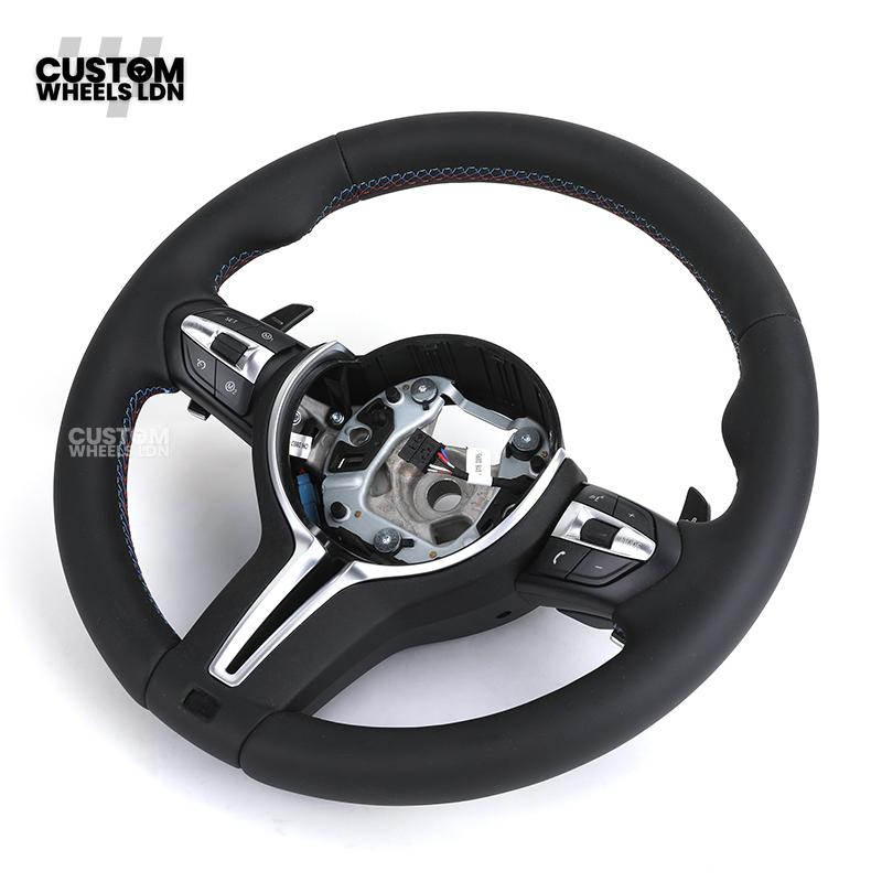 BMW Custom Steering Wheel | M-Sport Style | Thin Paddles | Plug & Play | Fits 1/2/3/4 Series + more