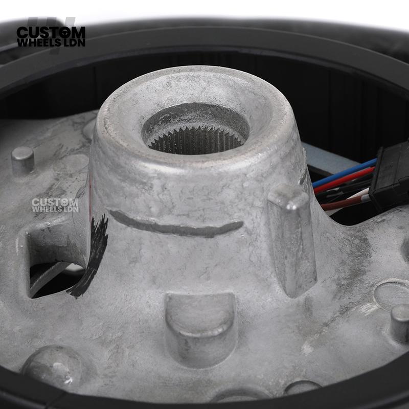 BMW Custom Forged Carbon Steering Wheel with M Stitching & Silver Accents | Complete Plug & Play | Fits BMW F20 F21 F22 F23 F30 F31 F32 F33 F36 F80 F87 E82 E88 E90 E92 E93 + more