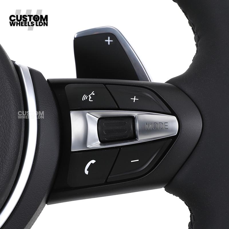 BMW Custom Steering Wheel | M-Sport Style | Complete Plug & Play | Fits 1/2/3/4 Series + more | Older Models