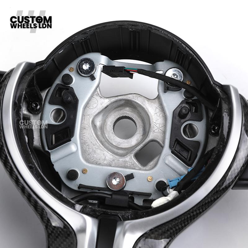 BMW Custom F-Series Carbon Fibre Steering Wheel – Alcantara Grip | Fits F20 F22 F30 F32 F36 M2 M3 M4 + more