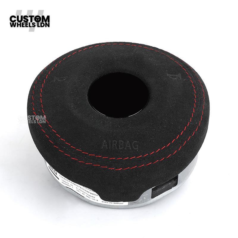 BMW Custom Carbon Fibre Steering Wheel – Red Trim & Paddles | Alcantara | M Performance Style | Plug & Play | Fits F20, F22, F30, F32, F36, M2, M3, M4, X1, X2 + more