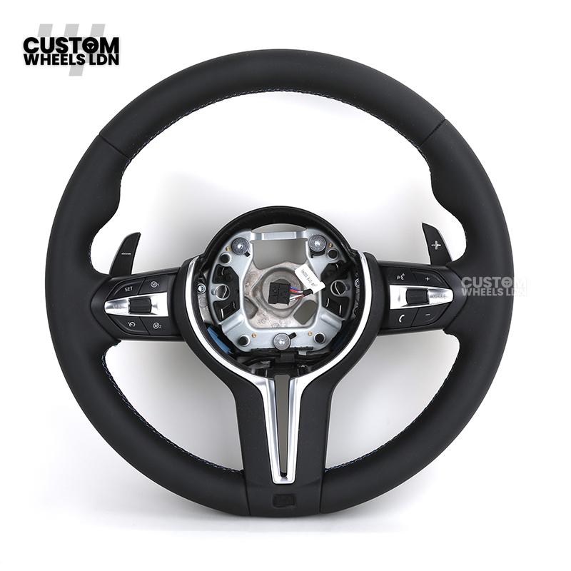 BMW Custom Steering Wheel | M-Sport Style | Thin Paddles | Plug & Play | Fits 1/2/3/4 Series + more