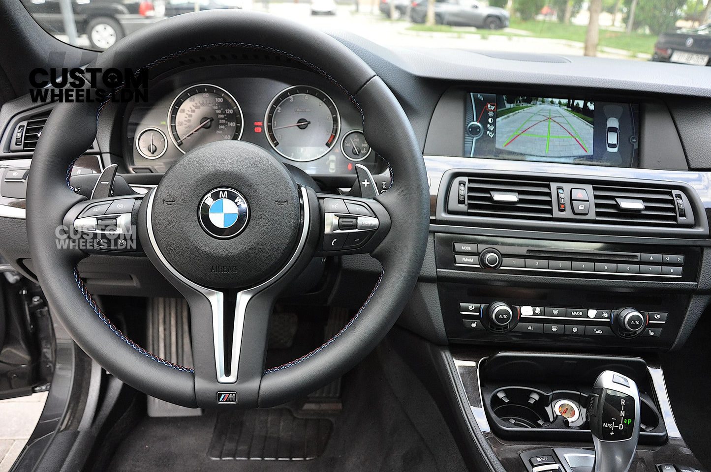 BMW Custom Steering Wheel | M-Sport Style | Thin Paddles | Plug & Play | Fits 1/2/3/4 Series + more