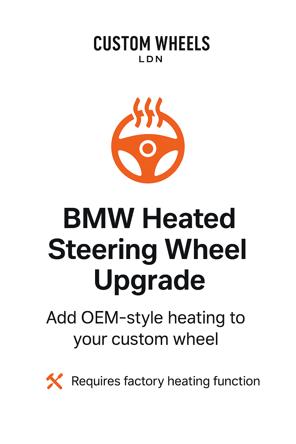 BMW F Series Heated Steering Wheel Upgrade – Add-On