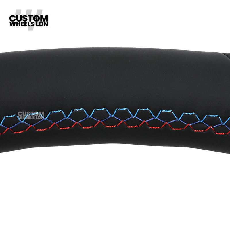 BMW Custom G-Series Steering Wheel – Alcantara Airbag, Smooth Leather Grip – Fits G20 G21 G30 G12 G15 G05 G07 + more