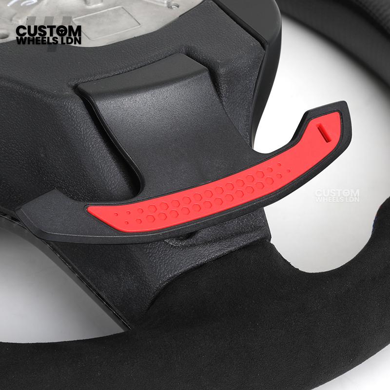 BMW Custom G-Series Steering Wheel – Carbon Fibre, Flat Bottom, LED Display, Carbon Paddles – Fits G20 G21 G22 G30 G15 G05 G07 + more