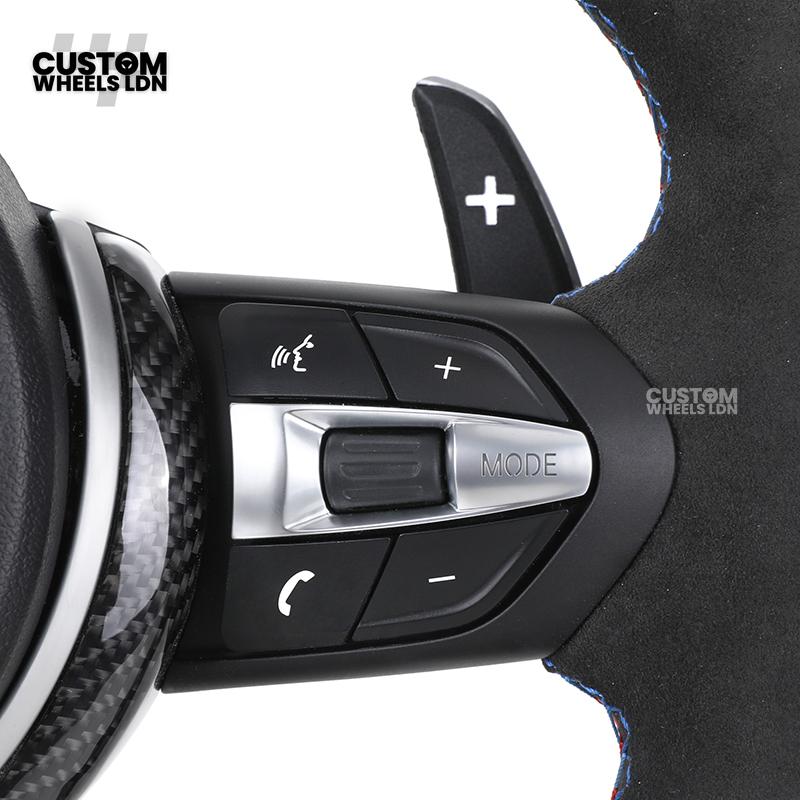 BMW Custom LED Steering Wheel – Alcantara & Carbon Fibre Trim| Fits F20 F22 F30 F32 F36 F10 F06 F13 X1 X3 X4 X5 X6 + More