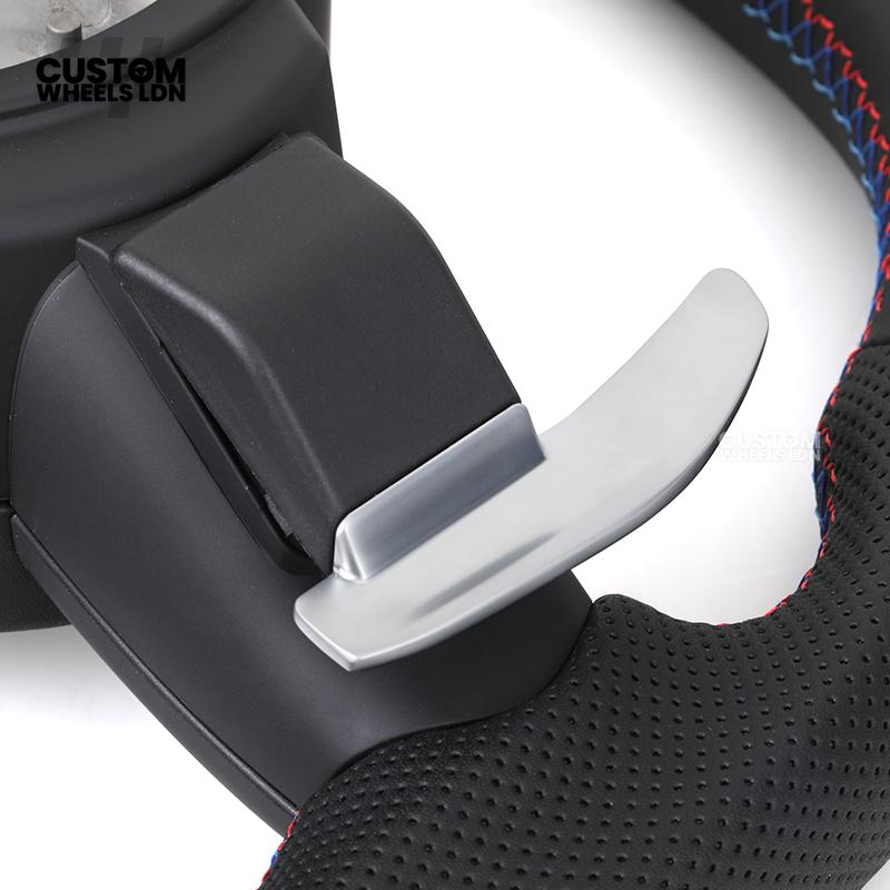 BMW Custom LED Steering Wheel – Smooth & Perforated Leather | Fits F20 F22 F30 F32 F36 F10 F06 F13 X1 X3 X4 X5 X6 + More