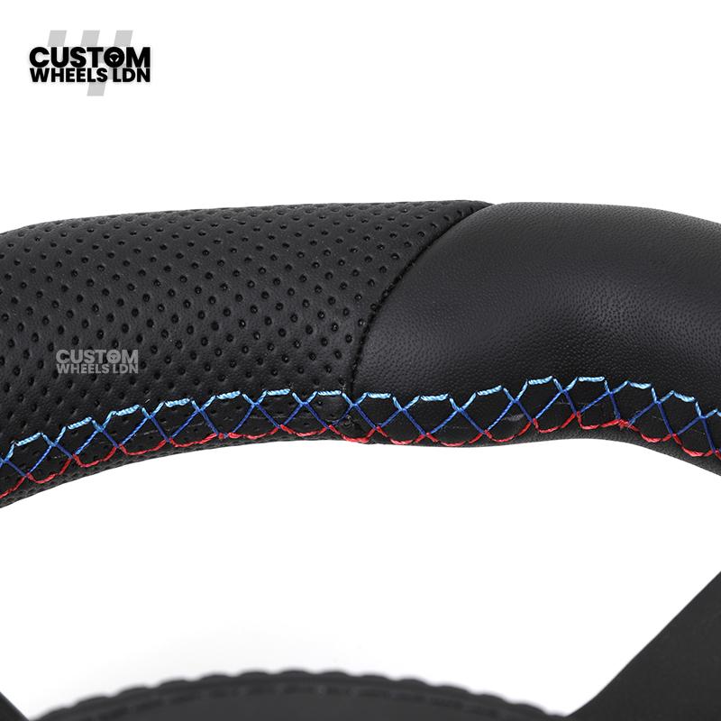 BMW Custom LED Steering Wheel – Smooth & Perforated Leather | Fits F20 F22 F30 F32 F36 F10 F06 F13 X1 X3 X4 X5 X6 + More