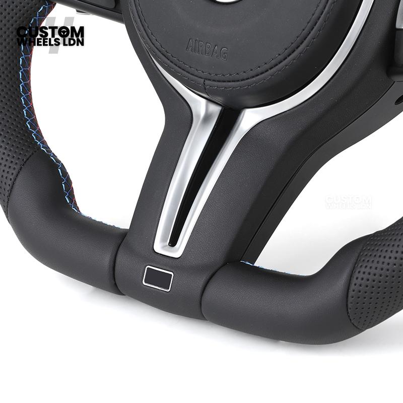 BMW Custom LED Steering Wheel – Smooth & Perforated Leather | Fits F20 F22 F30 F32 F36 F10 F06 F13 X1 X3 X4 X5 X6 + More