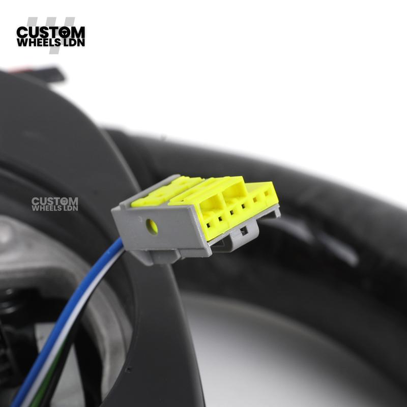 BMW Custom G Series Forged Carbon Steering Wheel with LED Display & Carbon Paddles – Flat Bottom – Fits G20 G21 G22 G23 G30 G31 G32 G14 G15 G16 G01 G02 + more