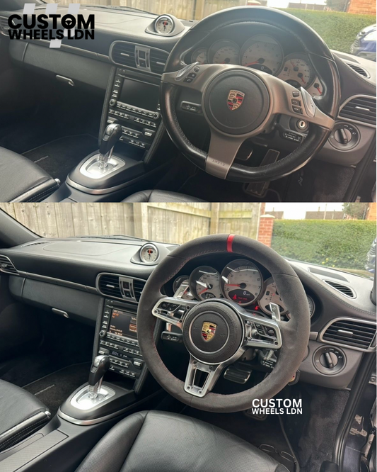 Transform Your Porsche Interior: Custom Steering Wheels for 997, 991 &amp; More
