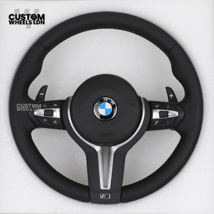 BMW Custom Steering Wheel | M-Sport Style | Thin Paddles | Plug & Play | Fits 1/2/3/4 Series + more