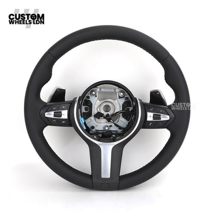 BMW Custom Steering Wheel | M-Sport Style | Complete Plug & Play | Fits 1/2/3/4 Series + more | Older Models