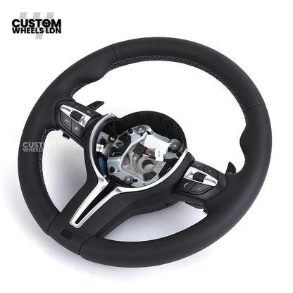 BMW Custom Steering Wheel | M-Sport Style | Thin Paddles | Plug & Play | Fits 1/2/3/4 Series + more