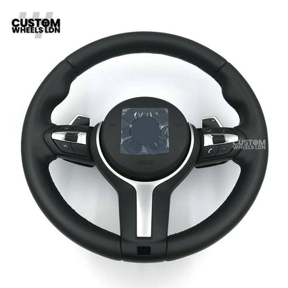 BMW Custom Steering Wheel | M-Sport Style | Complete Plug & Play | Fits 1/2/3/4 Series + more | Older Models
