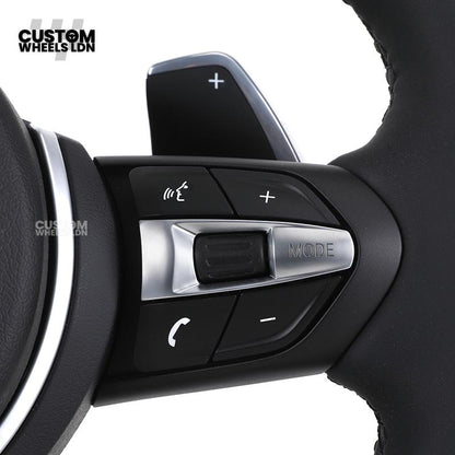BMW Custom Steering Wheel | M-Sport Style | Complete Plug & Play | Fits 1/2/3/4 Series + more | Older Models