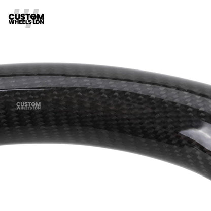 BMW Custom F-Series Carbon Fibre & Red Steering Wheel – Perforated Leather | Fits F20 F22 F30 F32 F36 M2 M3 M4 + more