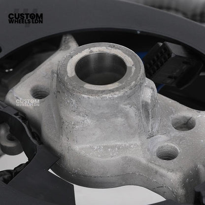 Toyota Custom GR86 Steering Wheel – Carbon Fiber, Flat Bottom, GR Badge, Paddle Shifters | Fits GT86, GR86, BRZ, Auris + More | Plug & Play | Full Customisation Available | Upgrade for Older Models