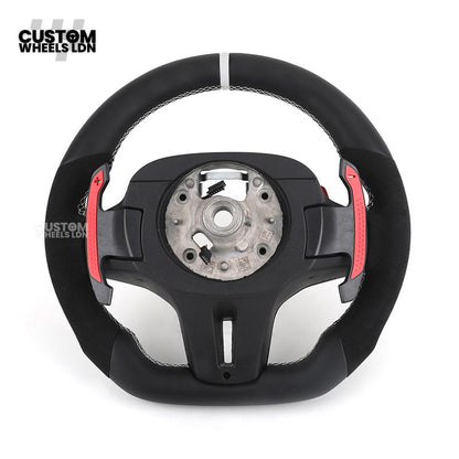 BMW Custom G-Series Heated M Performance Steering Wheel with M1/M2 Buttons – Fits G80 M3 G82 M4 G87 M2 + more