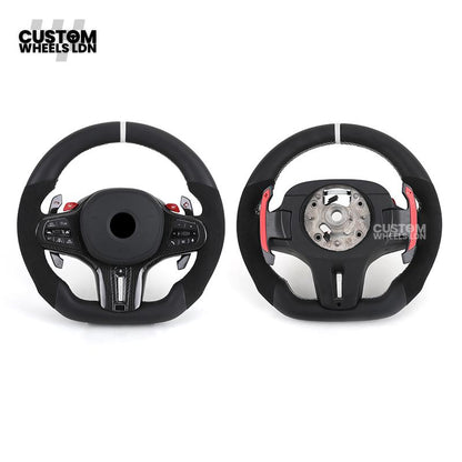 BMW Custom G-Series Heated M Performance Steering Wheel with M1/M2 Buttons – Fits G80 M3 G82 M4 G87 M2 + more