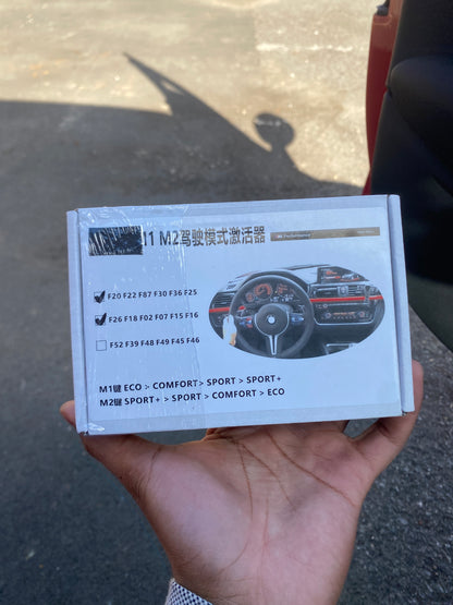 BMW F Series M1 M2 Button Activation Module | Plug & Play Drive Mode Unlocker