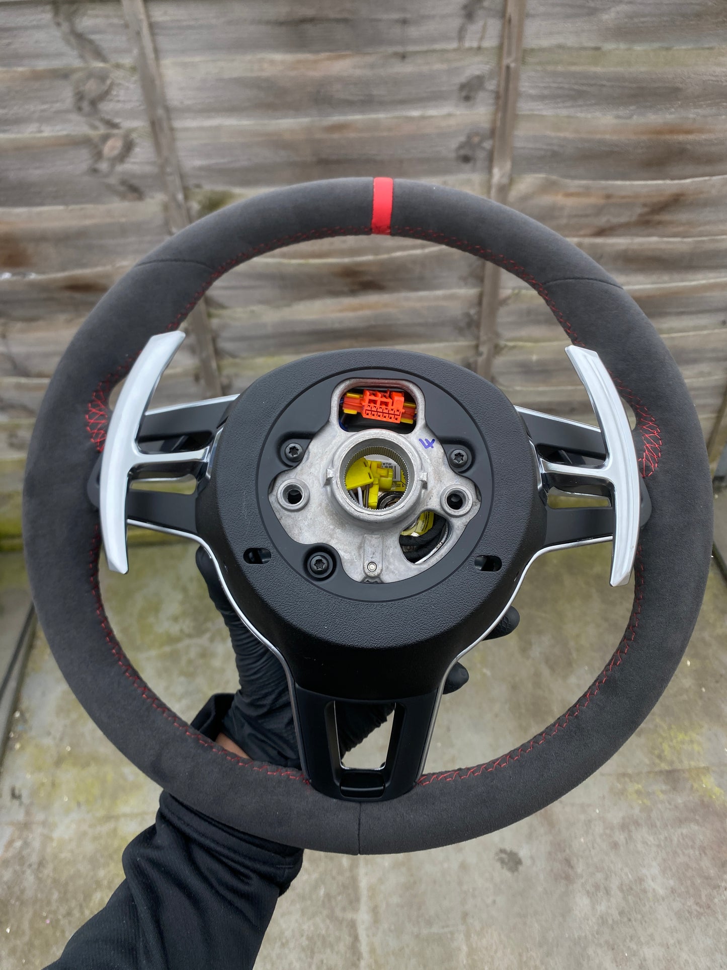 Porsche GT Style Custom Alcantara Steering Wheel