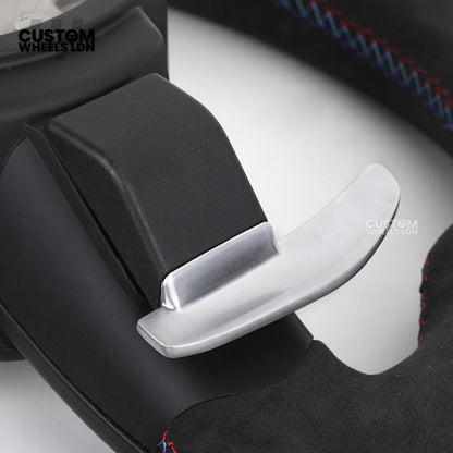 BMW Custom LED Steering Wheel – Alcantara with Carbon Trim & M-Stitching | Fits F20 F22 F30 F32 F36 F10 F06 F13 X1 X3 X4 X5 X6 + More