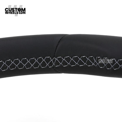 VW MK7 Custom Steering Wheel | Full Leather | Complete Plug & Play | Fits Golf GTI, R, GTD + more